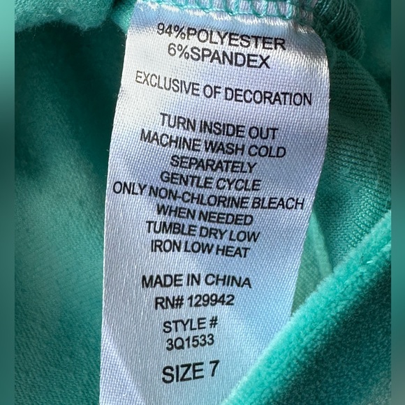 Btween Velour Tie Dye Marching Set size 7 - Picture 5 of 11